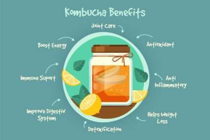 The heath benefits of Kombucha