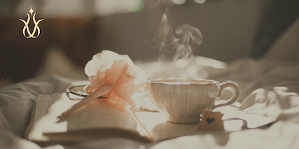 Aromatic cloves and a steaming cup of clove tea